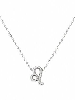 NIB Leo Zodiac Sign Pendant Necklace Adjustable Chain